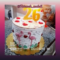 کیک تولد زن داداش جان