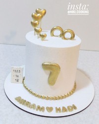 مینی کیک وانیلی