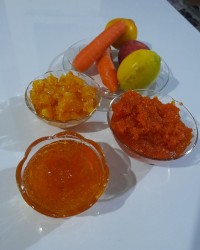 مربا هویج سیب نارنگی