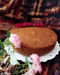 کیک سیب رنده شده