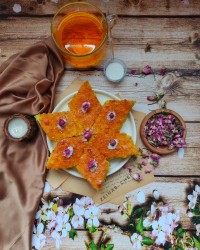 کیک باقلوایی