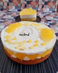 چیز کیک آناناس