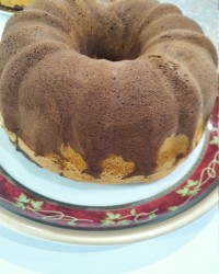 کیک زبرا پنبه ای