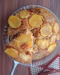 ماکارونی بدون گوشت