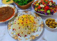 خورشت فسنجون سوپ خامه و قارچ