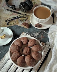 کوکی شکلاتی ساده