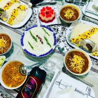 شام خوشمزه ❤️ خونه رفیقم گلم