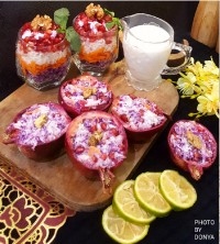 سالاد انار و کلم (پاییزی)