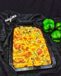 پیتزا مرغ اللهم عجل لولیک فرج