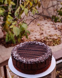 موس کیک شکلاتی