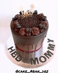 کیک فول شکلاتی سفارشی