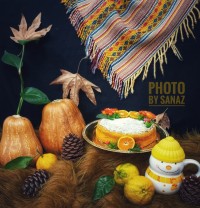 کیک کدو حلوایی بدون فر