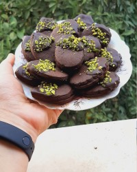 شیرینی دبل چاکلت استاد سراجی