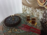 کیک دبل چاکلت همراه باسس