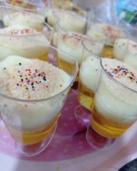 ژله و دسر موزی