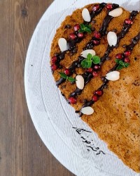 کیک هویج و گردو