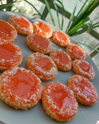 شیرینی کرمدار پرتقالی