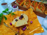 نان هالا بافت ریزو پشمکی ورق بزن