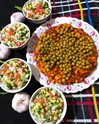 خوراک نخود فرنگی