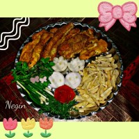  ֶָ֪ماهی+شوید پلو+باماهی ֶָ֪