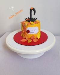 مینی کیک پاییزی