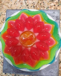 ژله رنگی رنگی