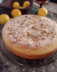 کیک گردو و نارگیل به وقت عصرانه?