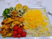 ناهار امروز دستپخت فاطمه جانم دختر هنرمندم