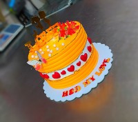 کیک پاییزی عاشقونه