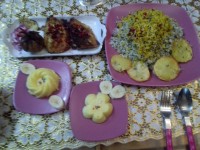 باقالی پلو ماهی