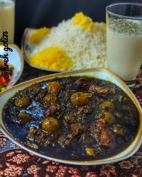 خورشت_گوجه_سبز