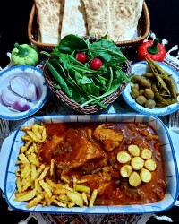 خورش لوبیا سبز