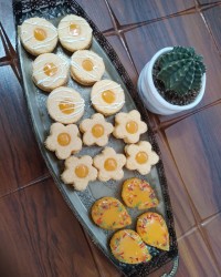 شیرینی کرمدار پرتقالی