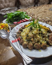 کلم پلو شیرازی ترشی هفت بیجار ❤️