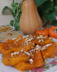 پودینگ کدو حلوایی
