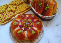نان بریوش پنبه ای ورق بزن