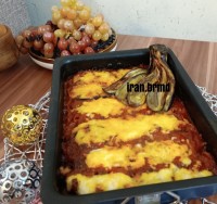 بادمجان شکم پر