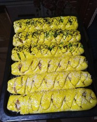 پیراشکی گوشت و سبزیجات