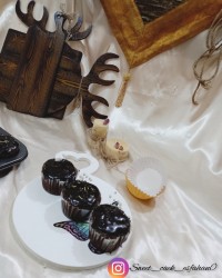 کاپ کیک شکلاتی خیس