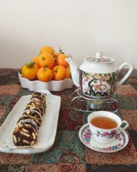 رولت خرما سلام به دوستان خوبم