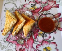 سمبوسه رژیمی در فر