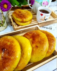 نان گرده خانگی کردستان