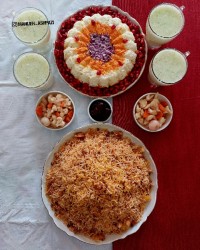 دمپخت عدس وگوجه