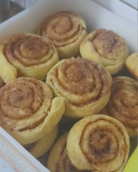 نون رول دارچینی