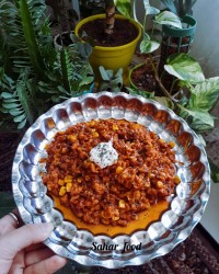 مایه ماکارونی با پنیر پیتزا