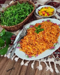 ماکارونی بدون گوشت