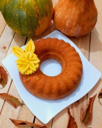 کیک کدو حلوایی با ماست