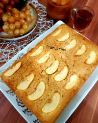 کیک سیب ونارگیل