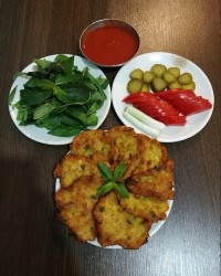 کوکوی مرغ و پیازچه