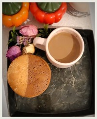 پنکیک دو رنگ